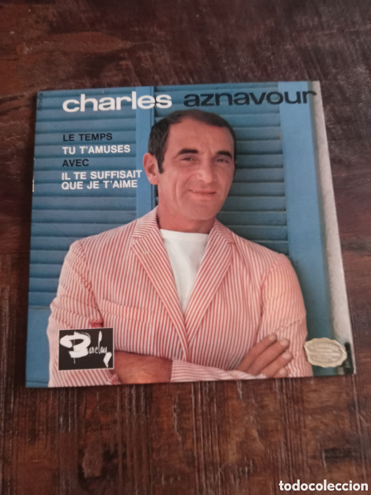 Discos de vinilo: Vinilo Single EP Charles Aznavour 1964