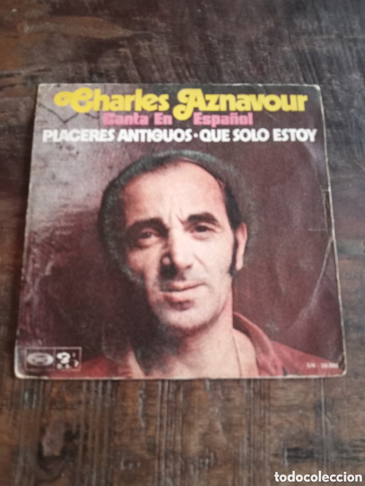 Discos de vinilo: Vinilo Single EP Charles Aznavour 1972