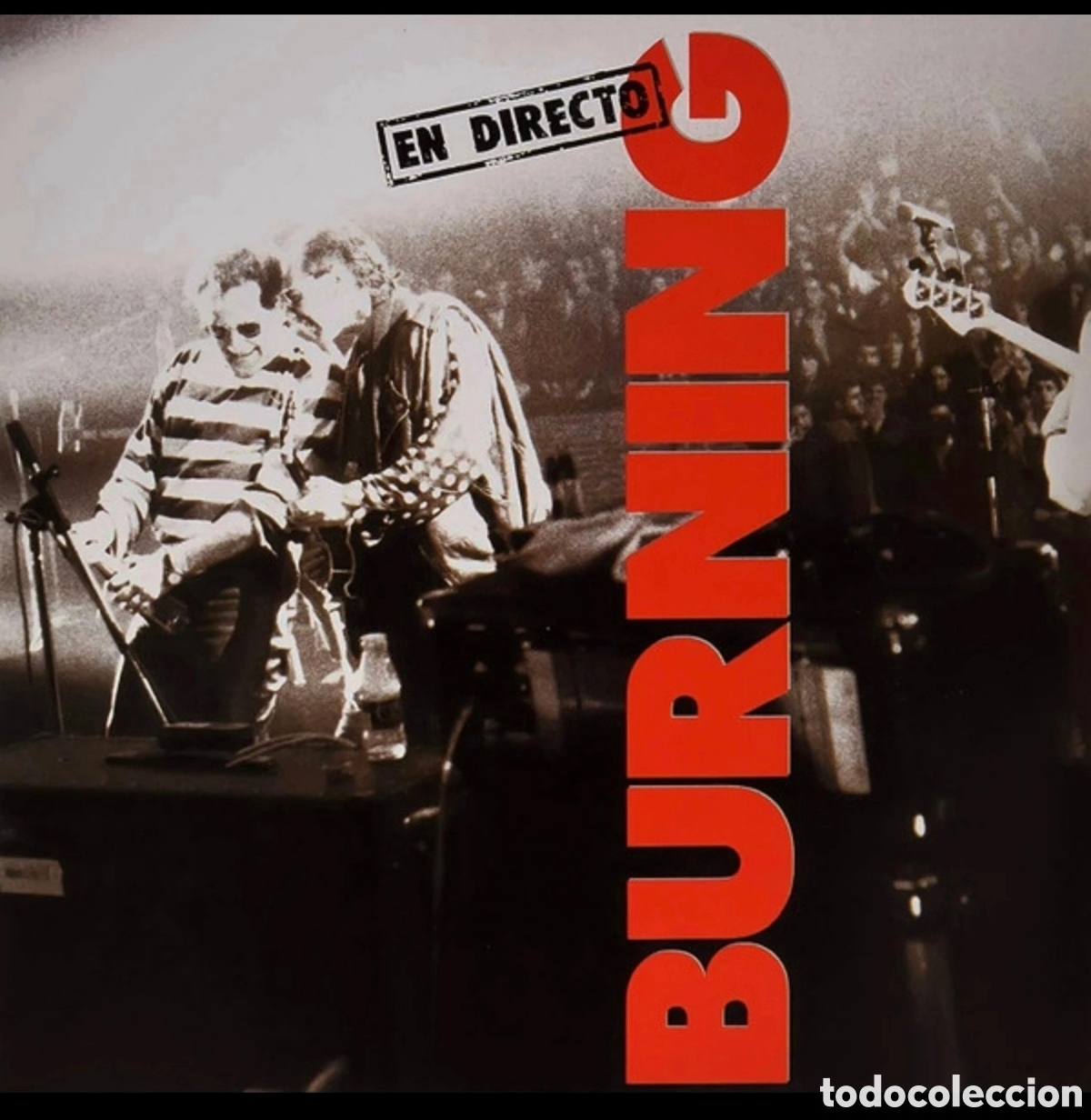 Discos de vinilo: Burning: En Directo LP 180gr - Foto 1
