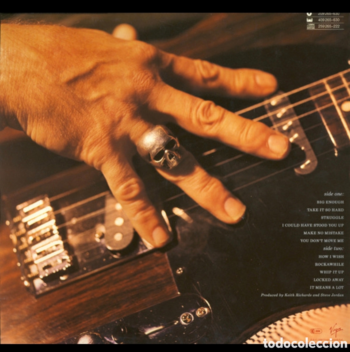 Discos de vinilo: Keith Richards: Talk Is Cheap Lp 1988 - Foto 2