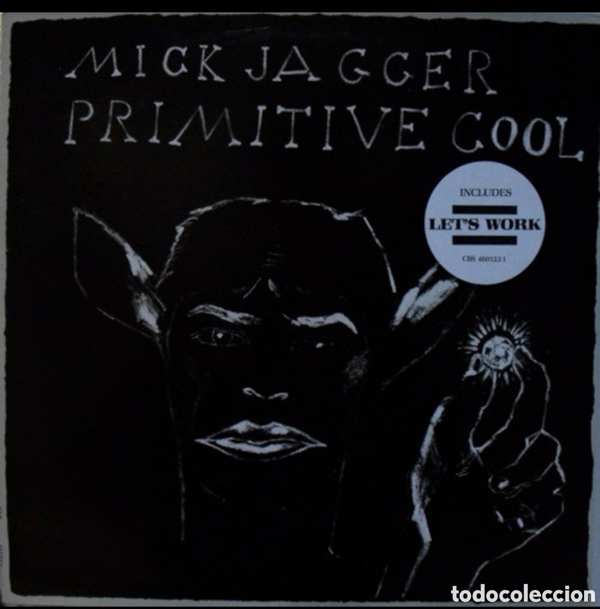 Discos de vinilo: Mick Jagger: Primitive Cool LP 1987 - Foto 1