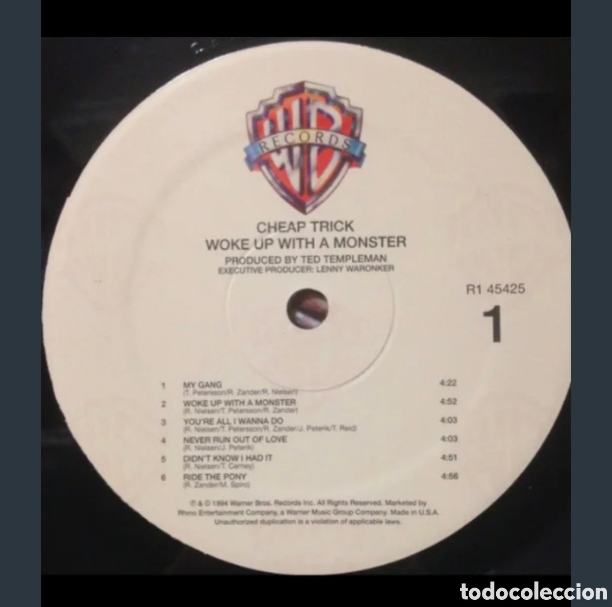 Discos de vinilo: Cheap Trick- Woke Up Whith A Monster Lp - Foto 3