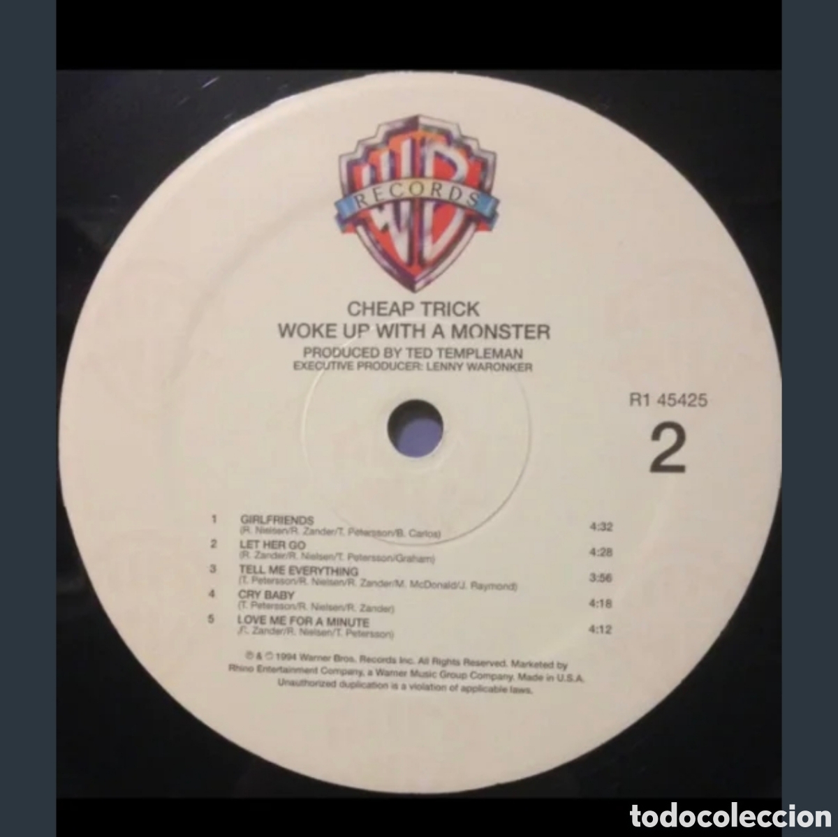 Discos de vinilo: Cheap Trick- Woke Up Whith A Monster Lp - Foto 4