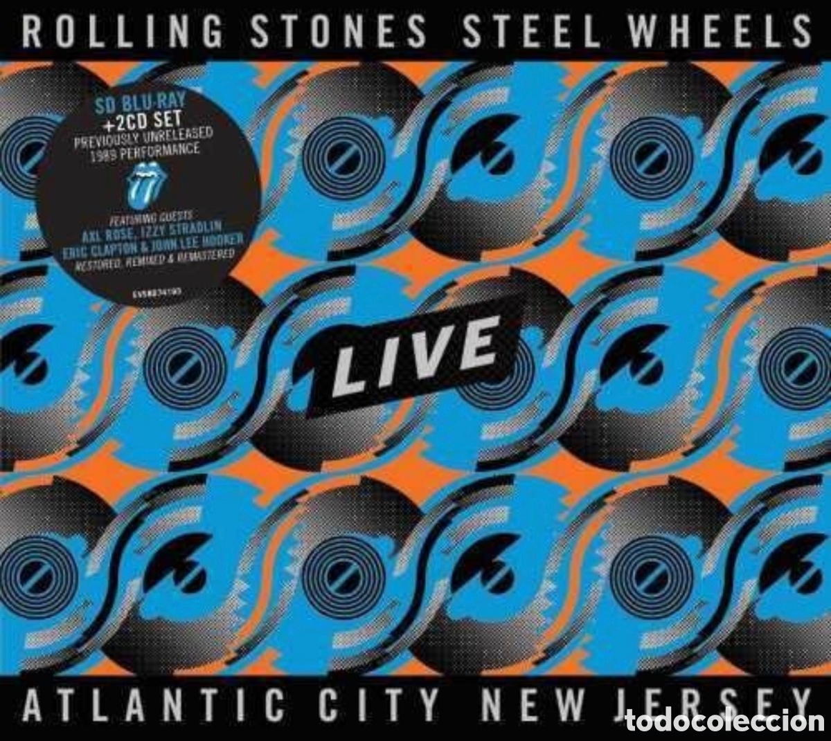Discos de vinilo: The Rolling Stones: Steel Wheels Live Atlanti4c City New Jersey