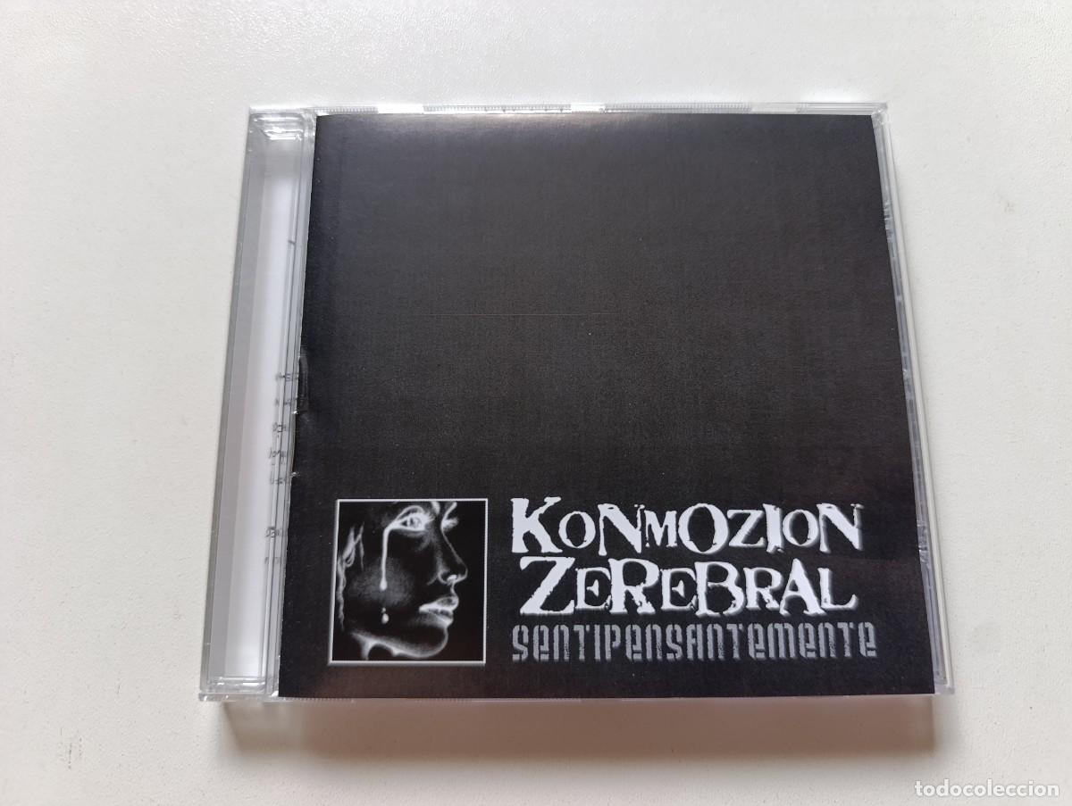 Discos de vinilo: KONMOZION ZEREBRAL 'Sentipensantemente' CD &Aacute;lbum 2006 banda de punk rock de Corral de Calatrava