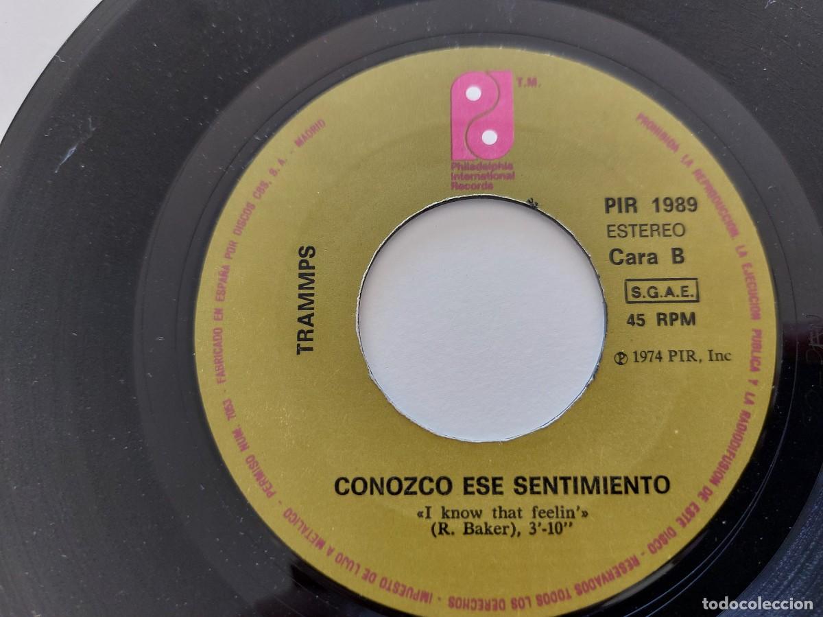 Discos de vinilo: TRAMMPS - 45 Spain * MINT * EPIDEMIA DE AMOR - Foto 4