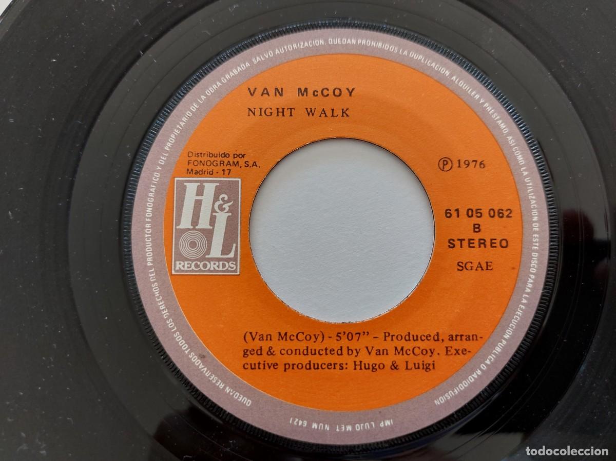 Discos de vinilo: VAN McCOY - 45 Spain * MINT * AFRICAN SYMPHONY / NIGHT WALK - Foto 4