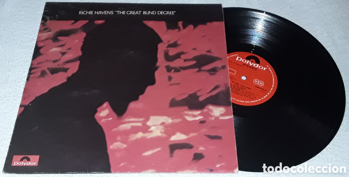 Discos de vinilo: LP - RICHIE HAVENS - THE GREAT BLIND DEGREE - MADE IN UK 1971