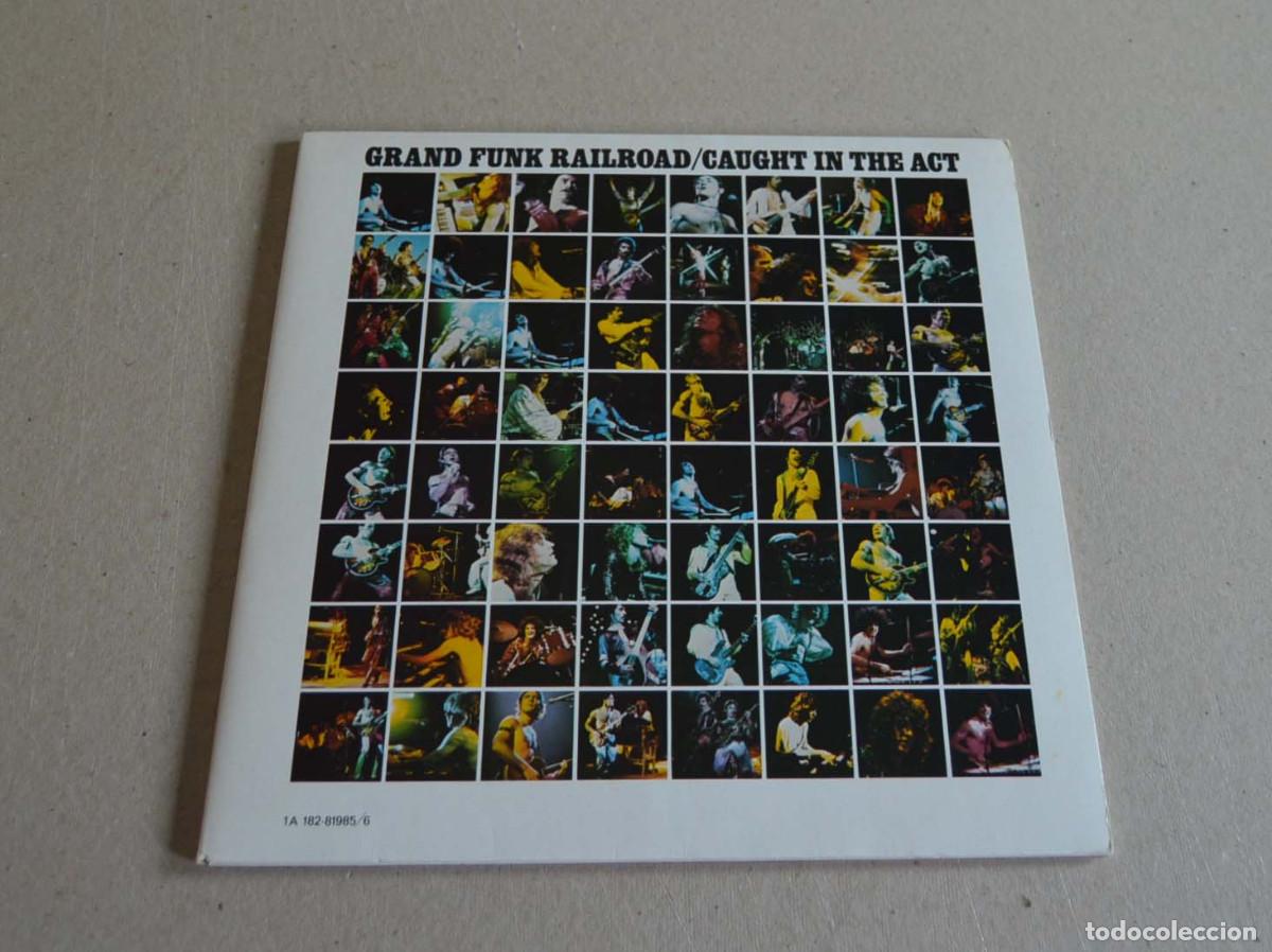 Discos de vinilo: GRAND FUNK RAILROAD - CAUGHT IN THE ACT (DOBLE DISCO)