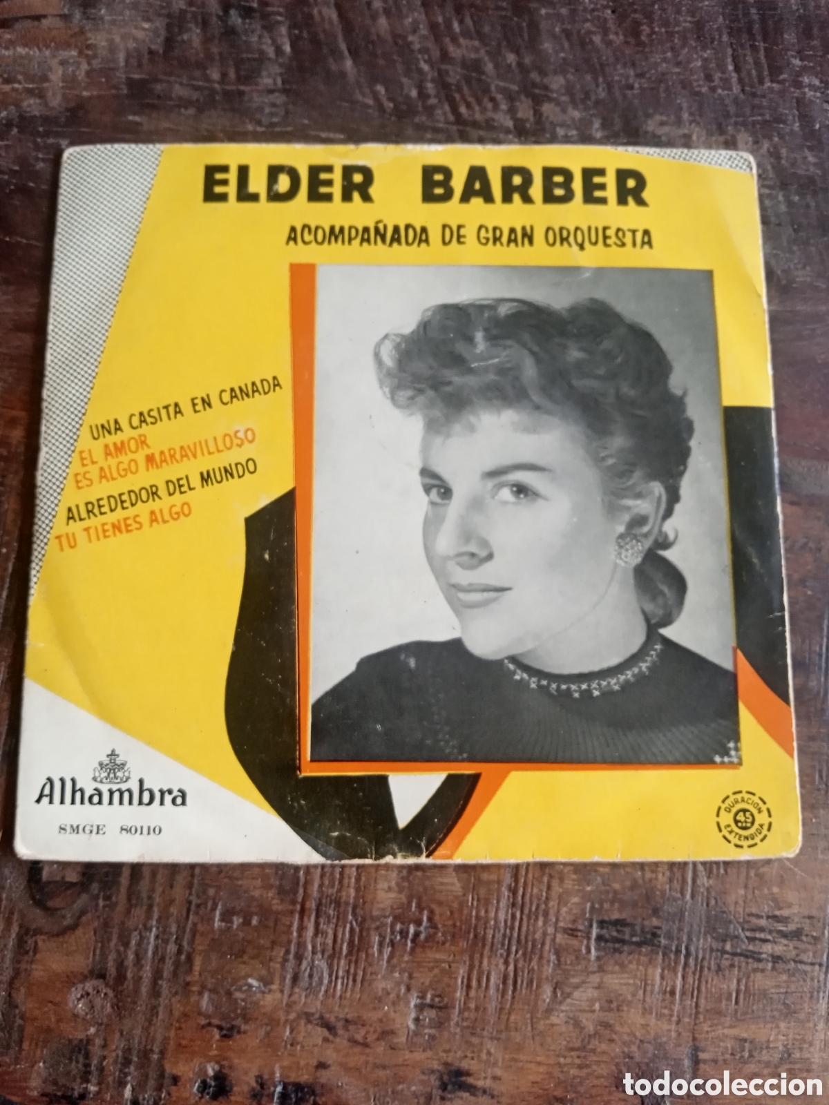 Discos de vinilo: Vinilo Single EP Elder Barber 1957