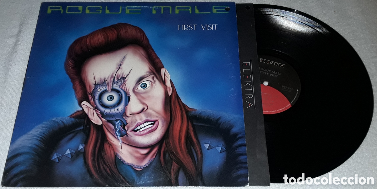 Discos de vinilo: LP - ROGUE MALE - FIRST VISIT - 1&deg; EDICI&Oacute;N MADE IN USA