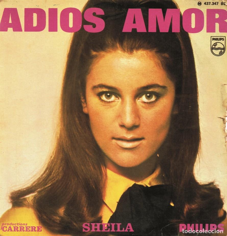 Discos de vinilo: Sheila &ndash; Adios Amor - 7&rdquo; made in France - 1967 Philips