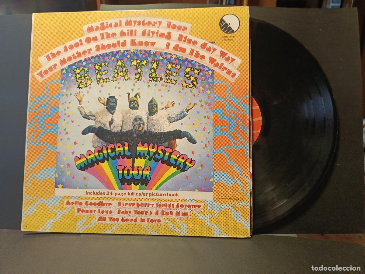 Discos de vinilo: THE BEATLES MAGICAL MYSTERY TOUR LP VENEZUELA 1977 PEPETO TOP