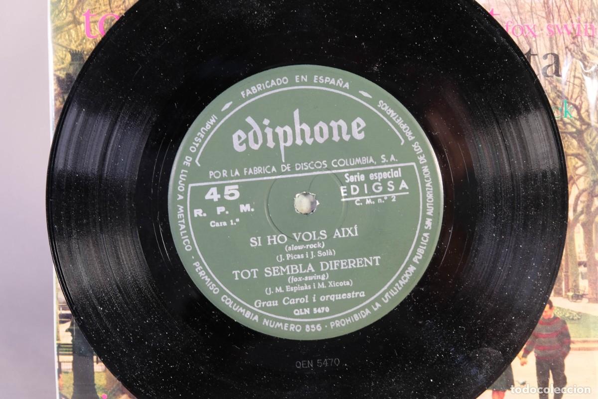 Discos de vinilo: Disco Vinilo Single - GRAU CAROL I ORQUESTRA - Foto 3