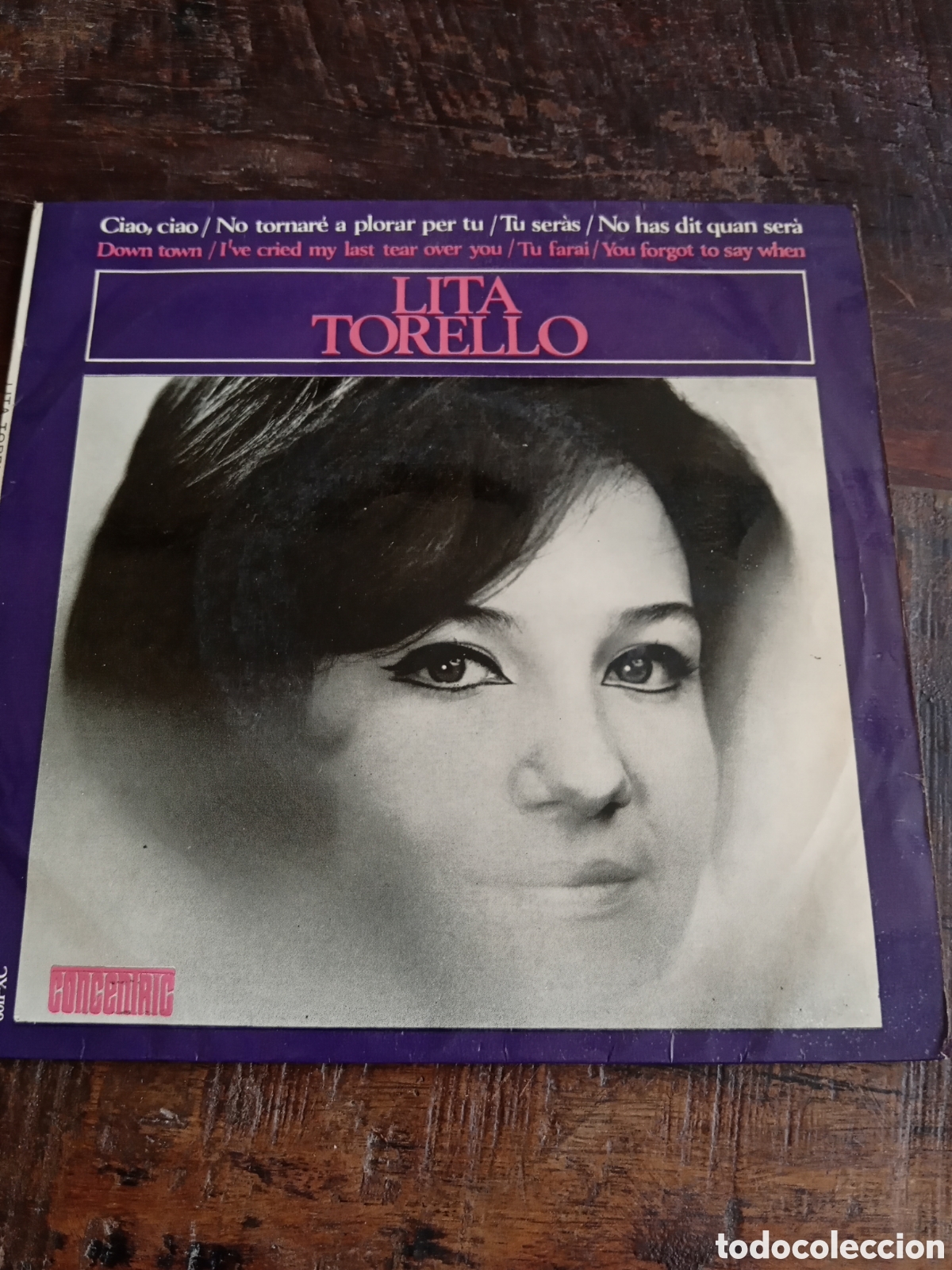 Discos de vinilo: Vinilo Single EP Lita Torello 1965