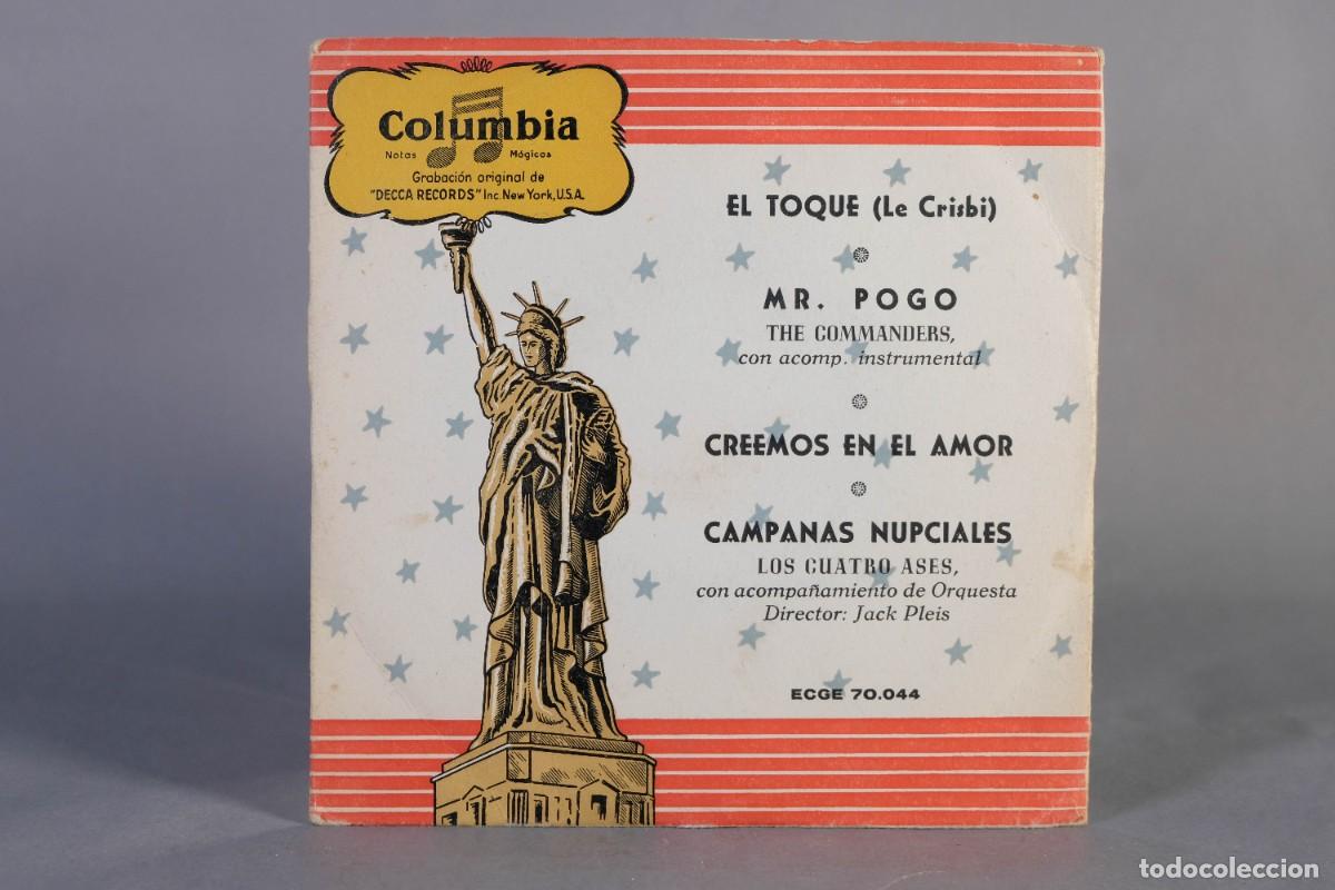 Discos de vinilo: Disco Vinilo Single - El TOQUE, MR.POGO, CREEMOS EN EL AMOR, CAMPANAS NUPCIALES