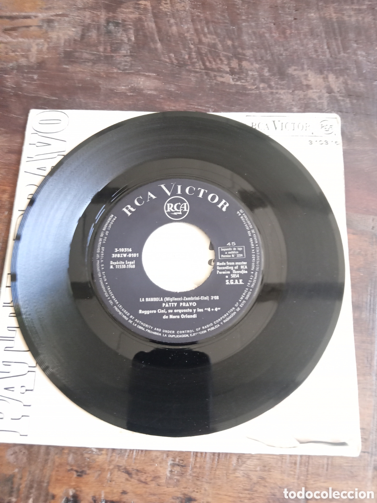 Discos de vinilo: Vinilo Single EP Patty Bravo - Foto 4
