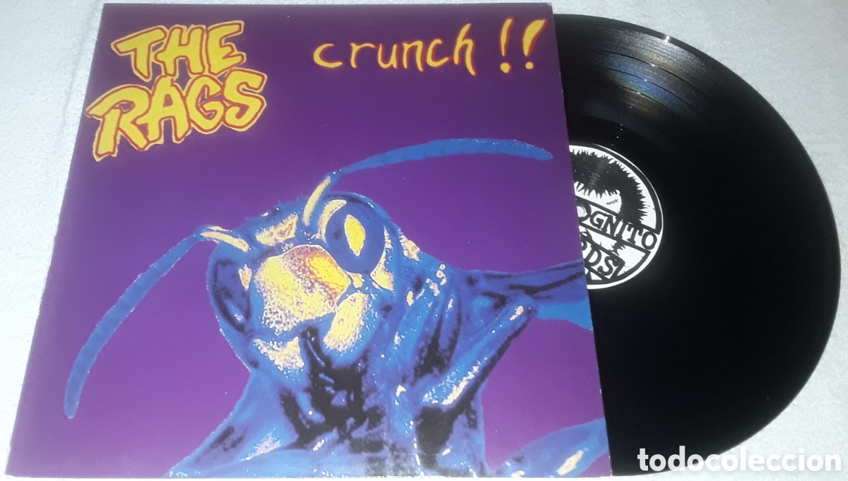 Discos de vinilo: LP - THE RAGS - CRUNCH !! - MADE IN GERMANY