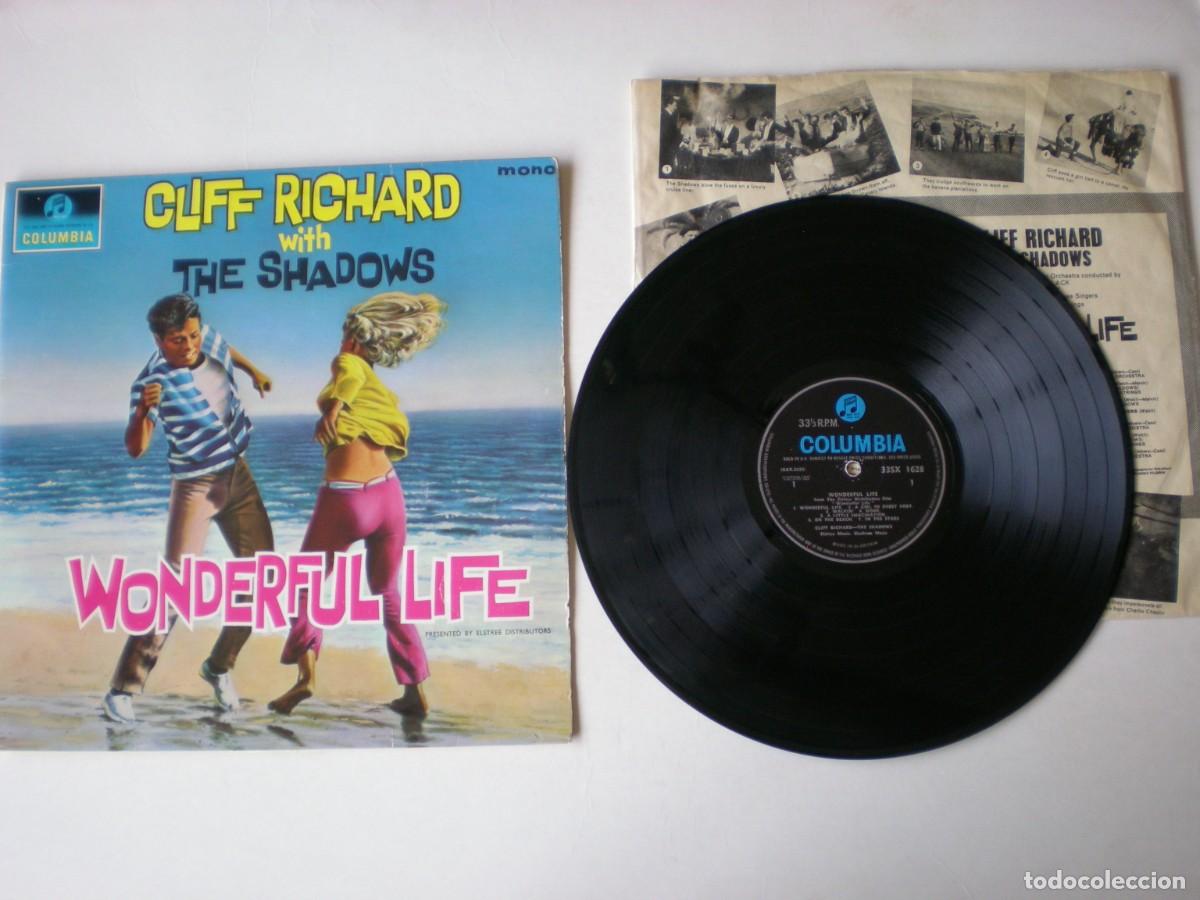 Discos de vinilo: CLIFF RICHARD AND SHADOWS - WONDERFUL LIFE -COLUMBIA 33SX1628 - ORIGINAL GRAN BRETA&Ntilde;A 1964 CON INNER