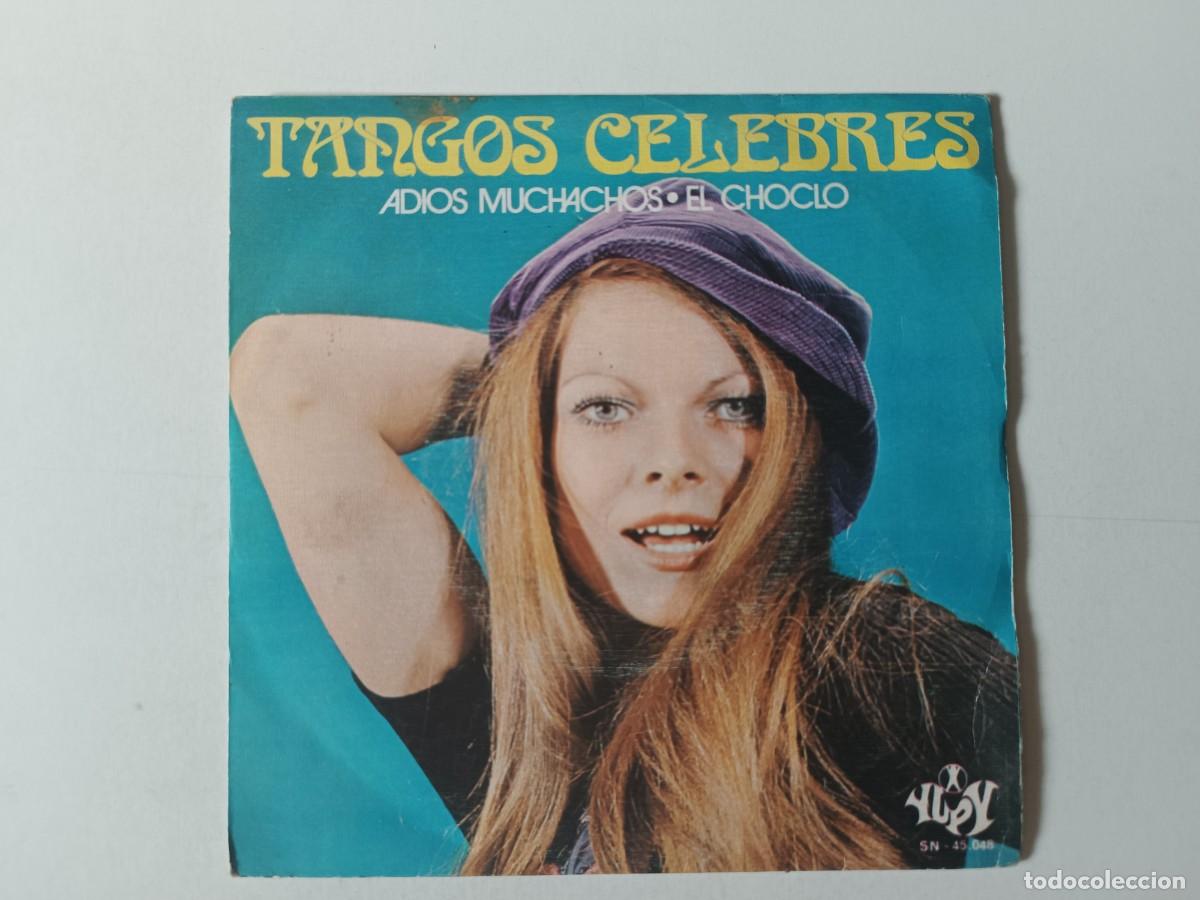 Discos de vinilo: Orquesta 101 Strings &rdquo;Tangos celebres&rdquo; Single vinilo 7&rdquo; Ed. Espa&ntilde;a Yupy 1971 Pop El Choclo