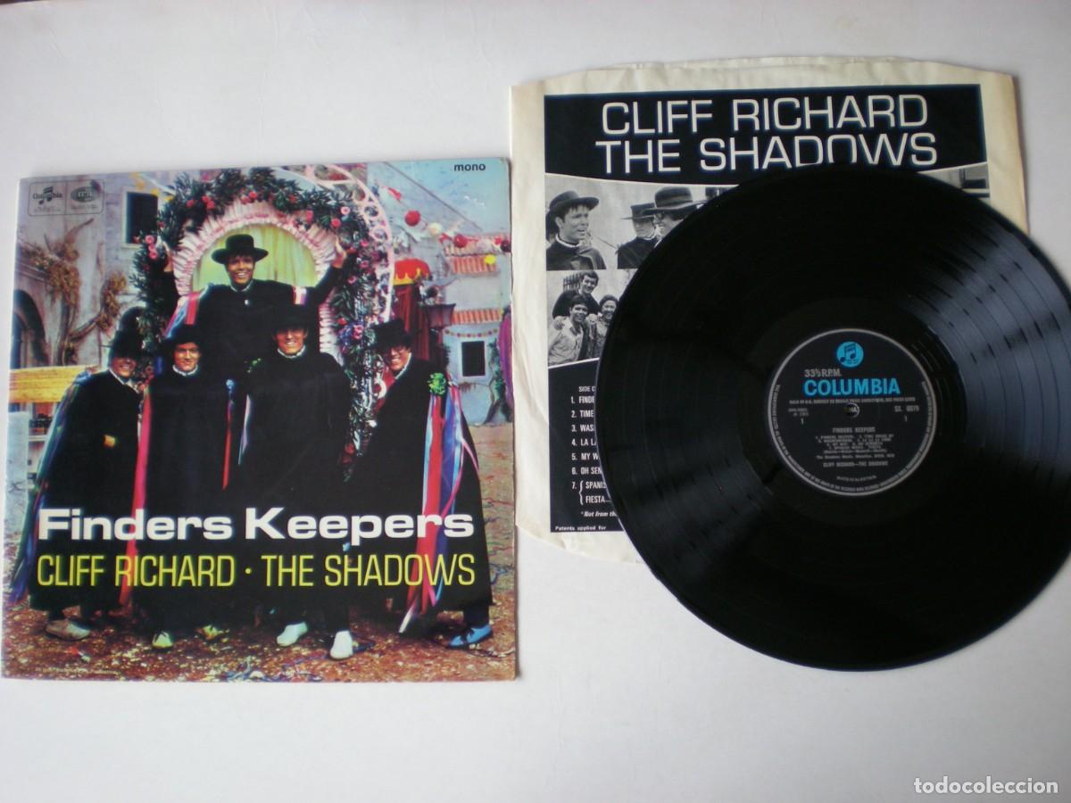 Discos de vinilo: CLIFF RICHARD AND SHADOWS -FINDERS KEEPERS-COLUMBIA SX6079 ORIGINAL GRAN BRETA&Ntilde;A 1966 CON INNER.