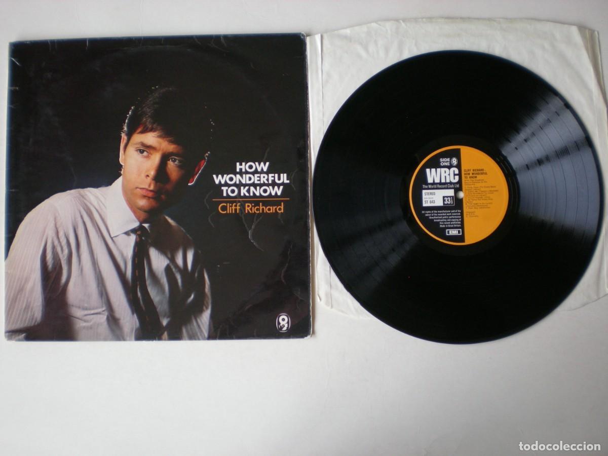 Discos de vinilo: CLIFF RICHARD AND SHADOWS - HOW WONDERFUL TO KNOW - WRC ST 643 - GRAN BRETA&Ntilde;A 1963.