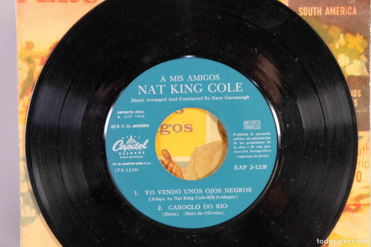 Discos de vinilo: Disco Vinilo Single - Nat King Cole &ndash; A Mis Amigos - Foto 4