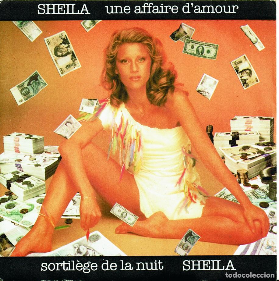 Discos de vinilo: Sheila &lrm;&ndash; Une Affaire D'Amour / Sortil&egrave;ge 7&rdquo; made in France - 1981 Carrere