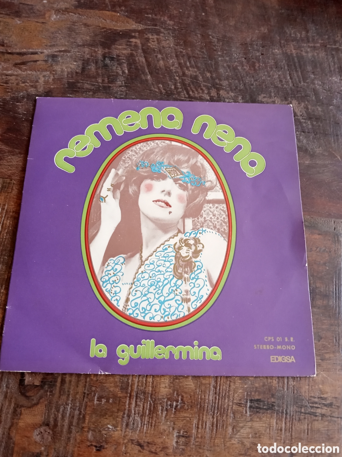 Discos de vinilo: Vinilo Single Guillermina Motta 1971
