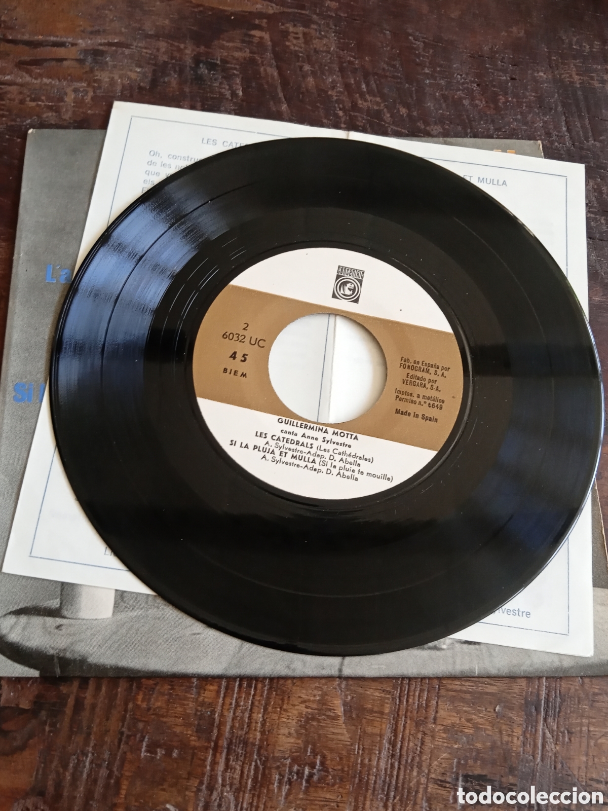 Discos de vinilo: Vinilo Single EP Guillermina Motta 1966 - Foto 4