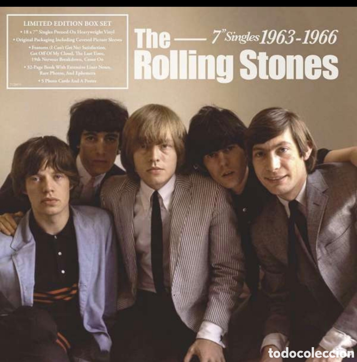 Discos de vinilo: The Rolling Stones: 7&rdquo; Singles 1966-1971