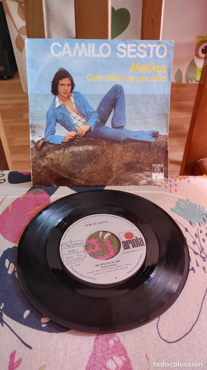 Discos de vinilo: CAMILO SESTO-SINGLE MELINA