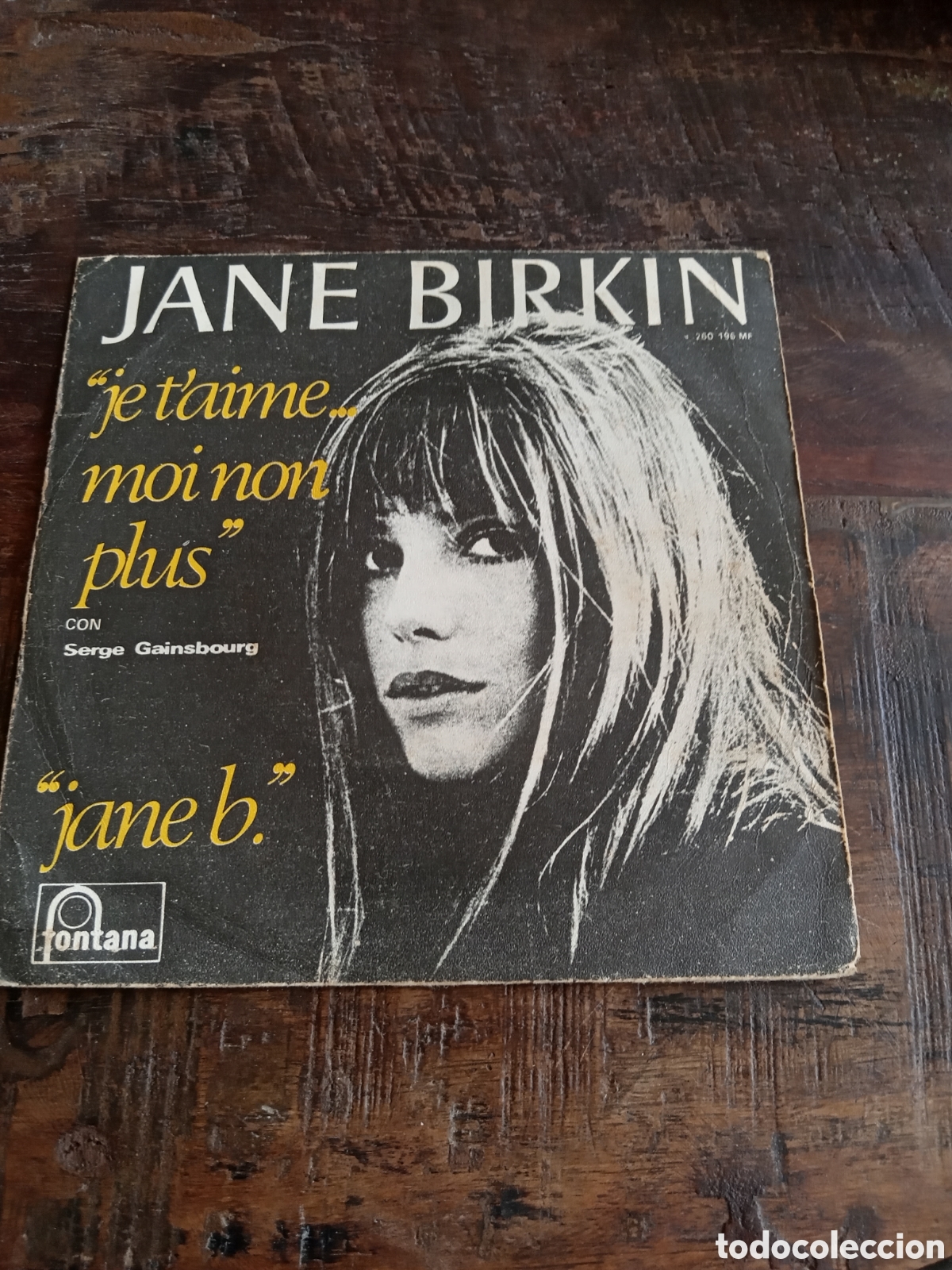 Discos de vinilo: Vinilo Single EP Jane Birkin 1969