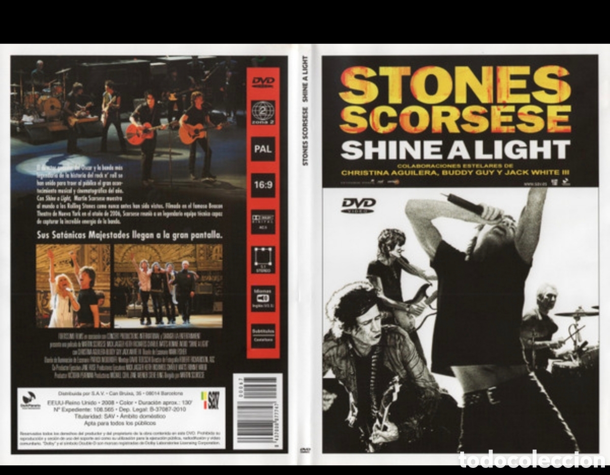Discos de vinilo: The Rolling Stones: Shine A Light Blu-ray - Foto 3