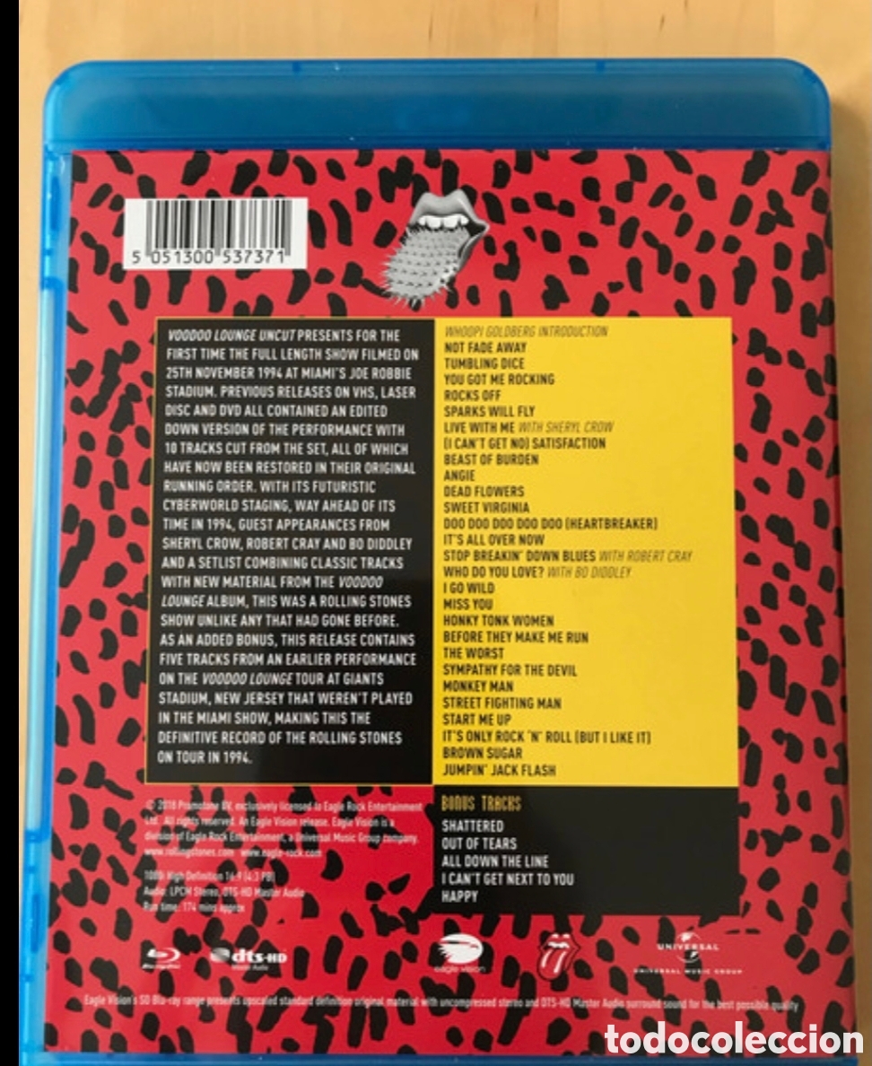Discos de vinilo: The Rolling Stones: Voodoo Lounge Uncut Blu-ray - Foto 2