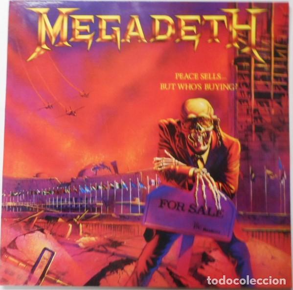 Discos de vinilo: MEGADETH &ndash; PEACE SELLS... BUT WHO'S BUYING? LP REEDICION NUEVA PRECINTADA -METAL