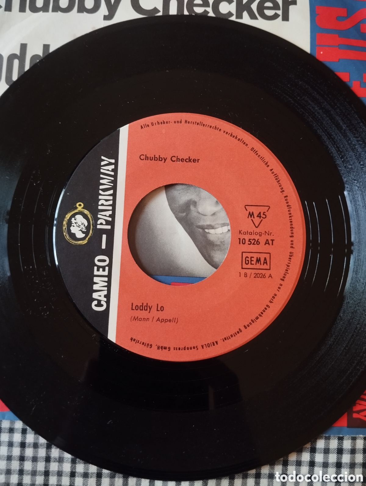 Discos de vinilo: Chubby Checker - Loddy Lo / Hokka Tooka - single - Foto 3