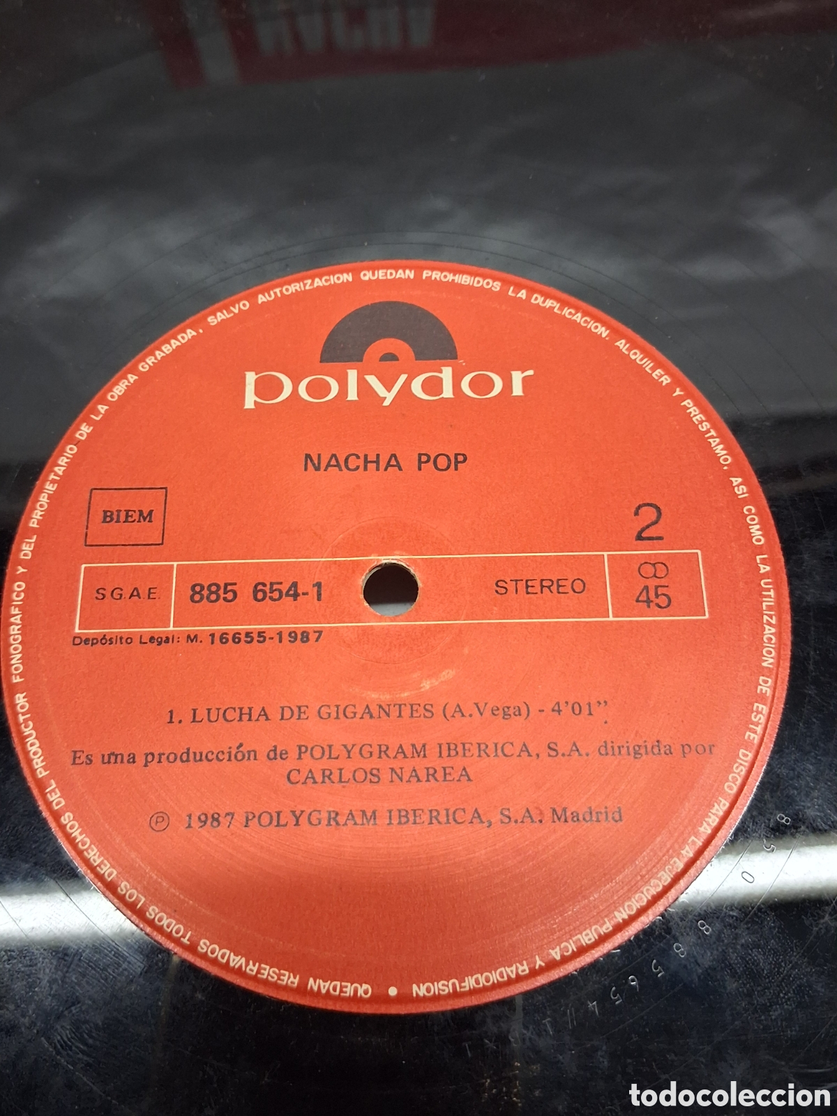 Discos de vinilo: Nacha Pop maxi single Vistete - Foto 7