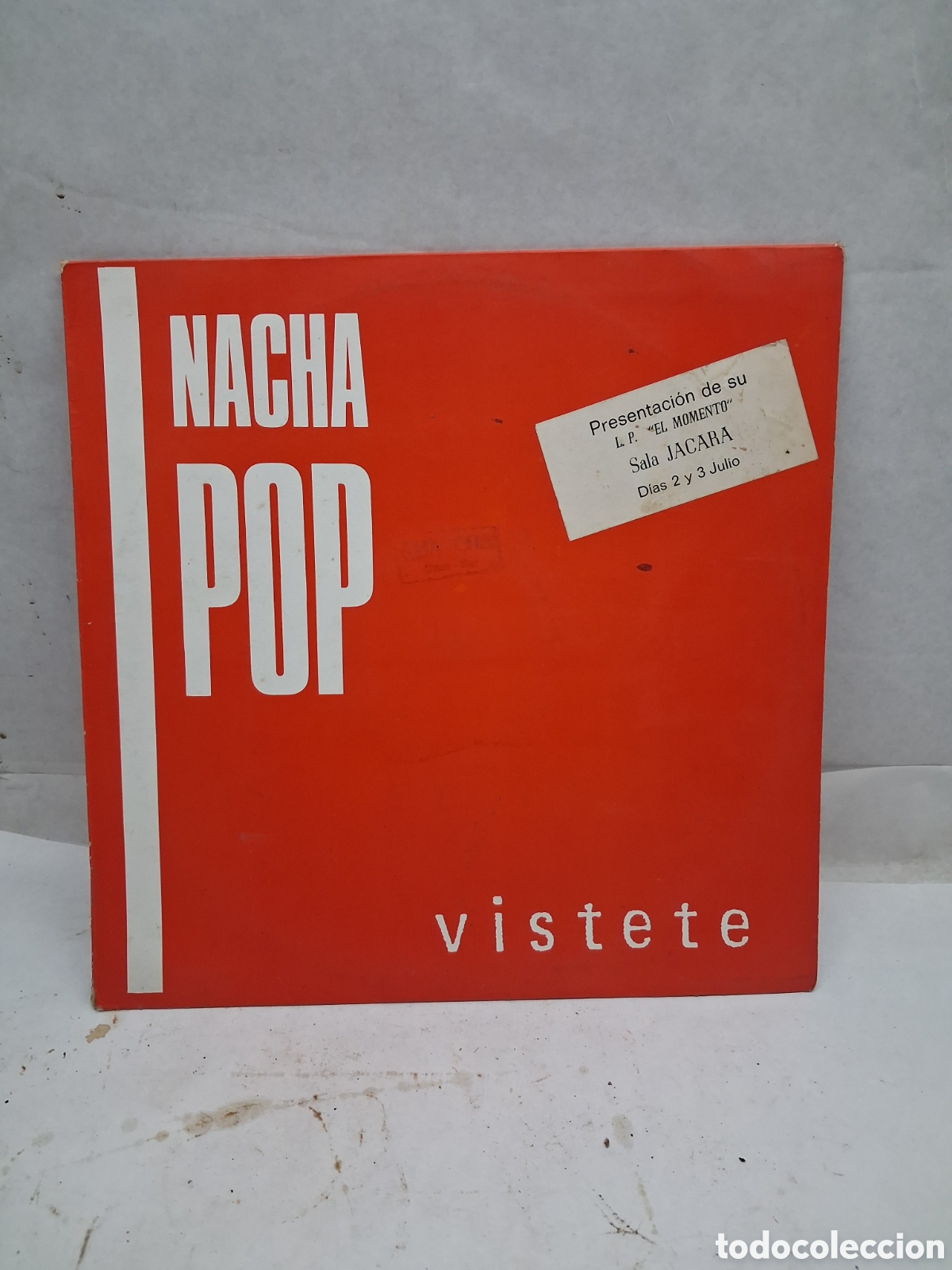 Discos de vinilo: Nacha Pop maxi single Vistete - Foto 1