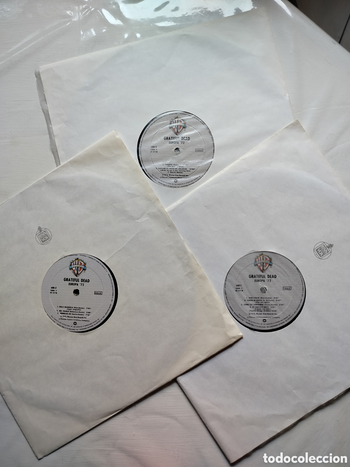 Discos de vinilo: Grateful Dead 3xLPs 1973 - Foto 3