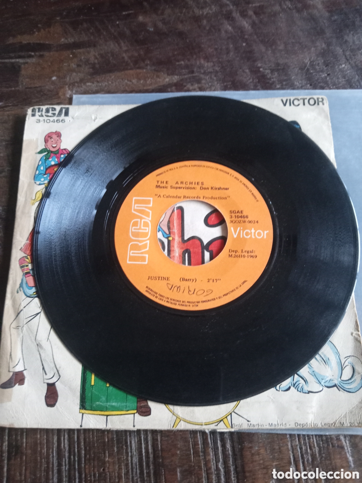 Discos de vinilo: Vinilo Single EP The Archies 1969 - Foto 4