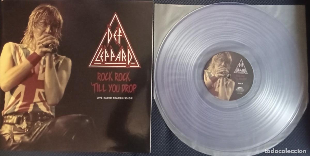 Discos de vinilo: Def Leppard - Rock rock 'till you drop 1lp live 1996 htf!!!