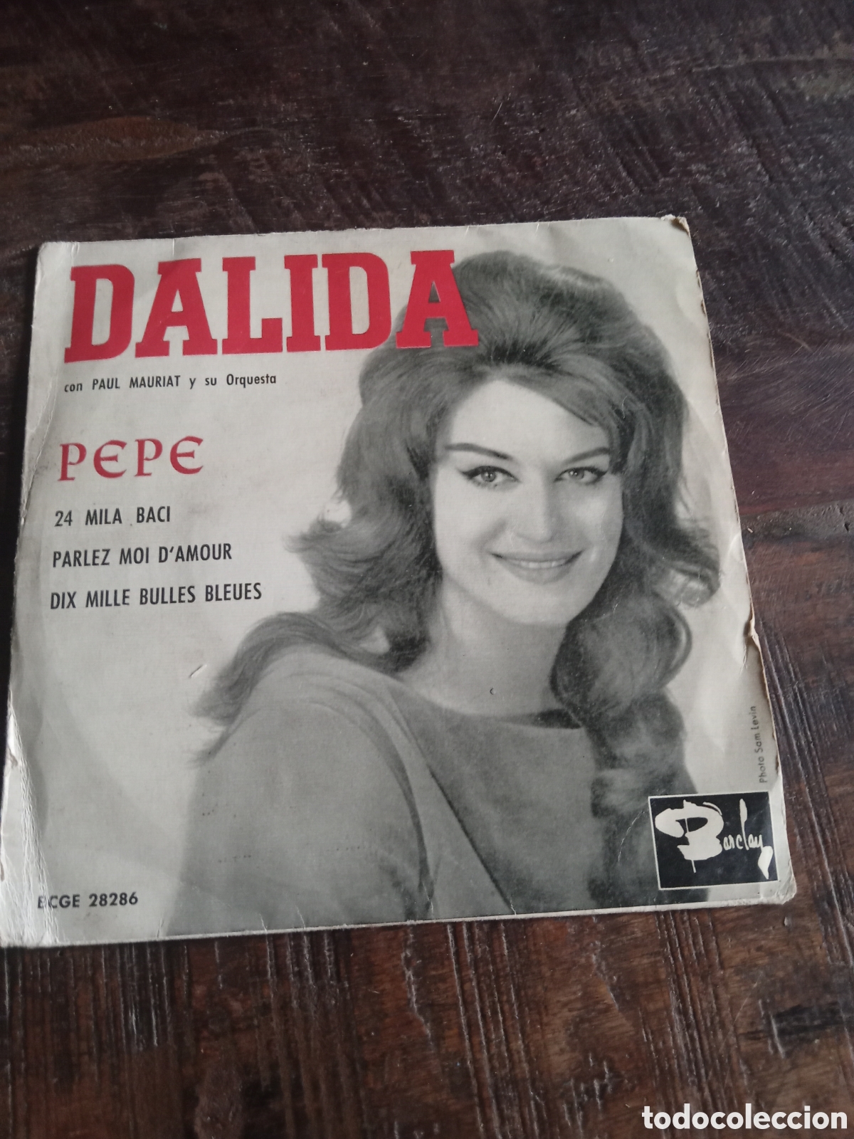 Discos de vinilo: Vinilo Single EP Dalida 1961