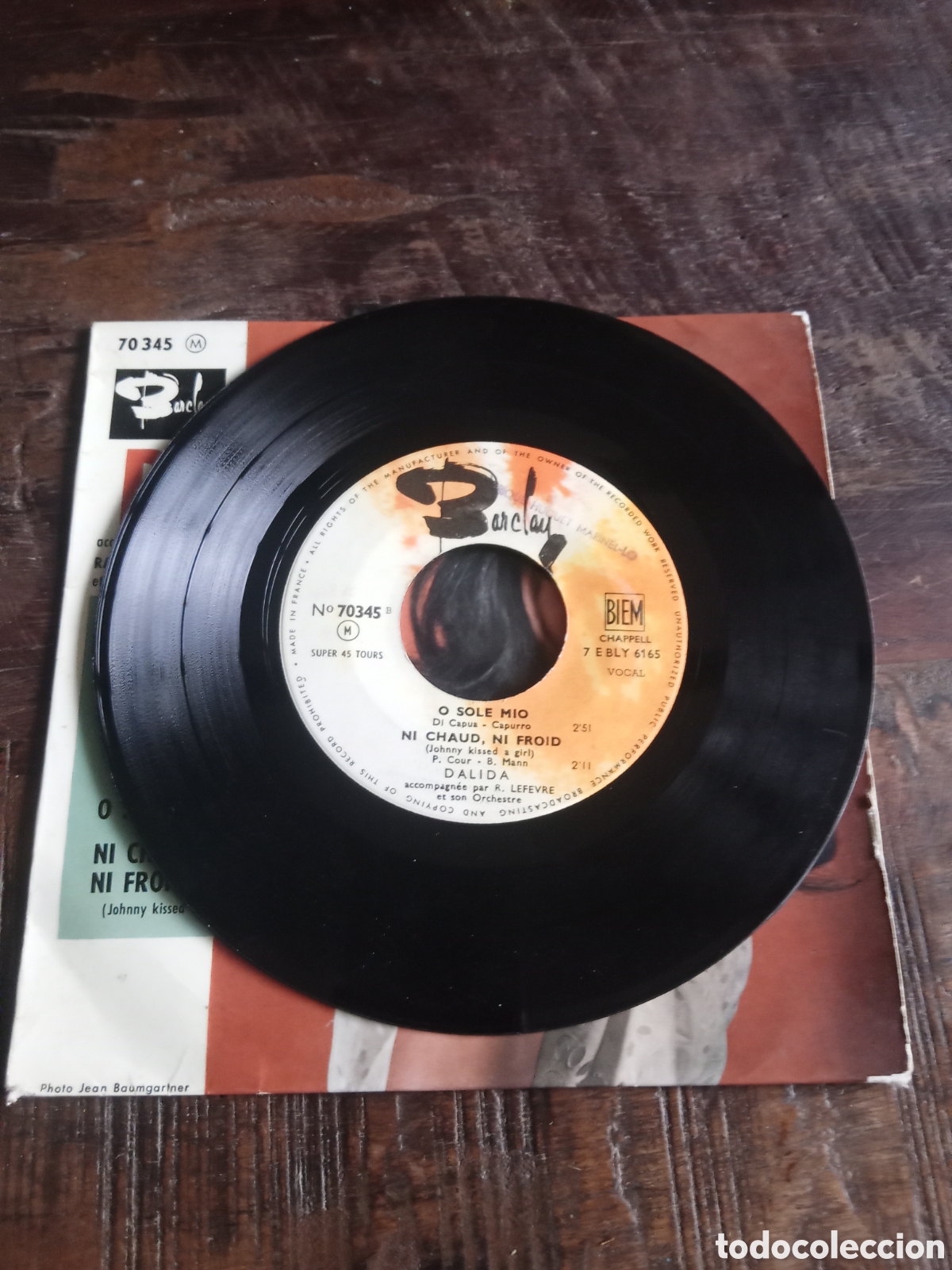 Discos de vinilo: Vinilo Single EP Dalida 1960 - Foto 4