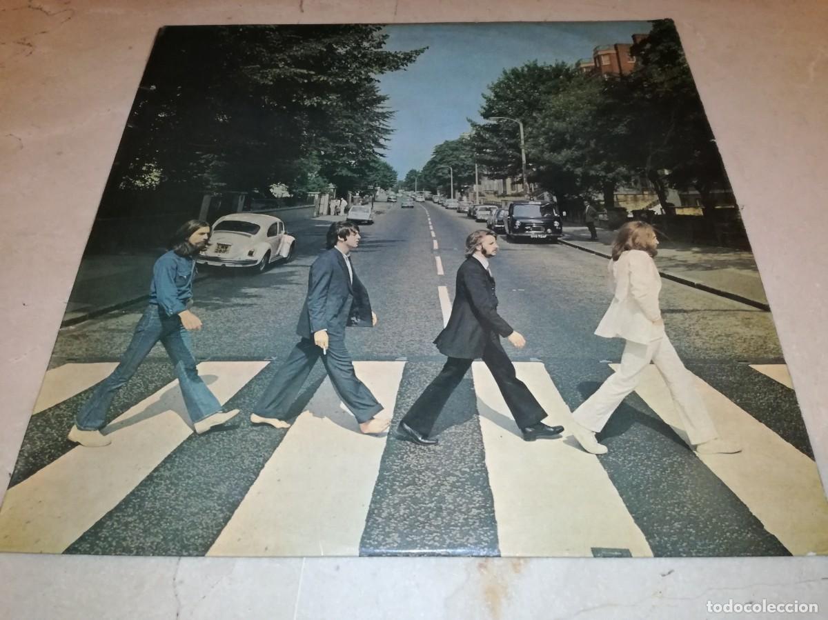 Discos de vinilo: THE BEATLES-ABBEY ROAD-PRIMERA EDICI&Oacute;N ORIGINAL ESPA&Ntilde;OLA 1969-PORTADA CON BRILLO