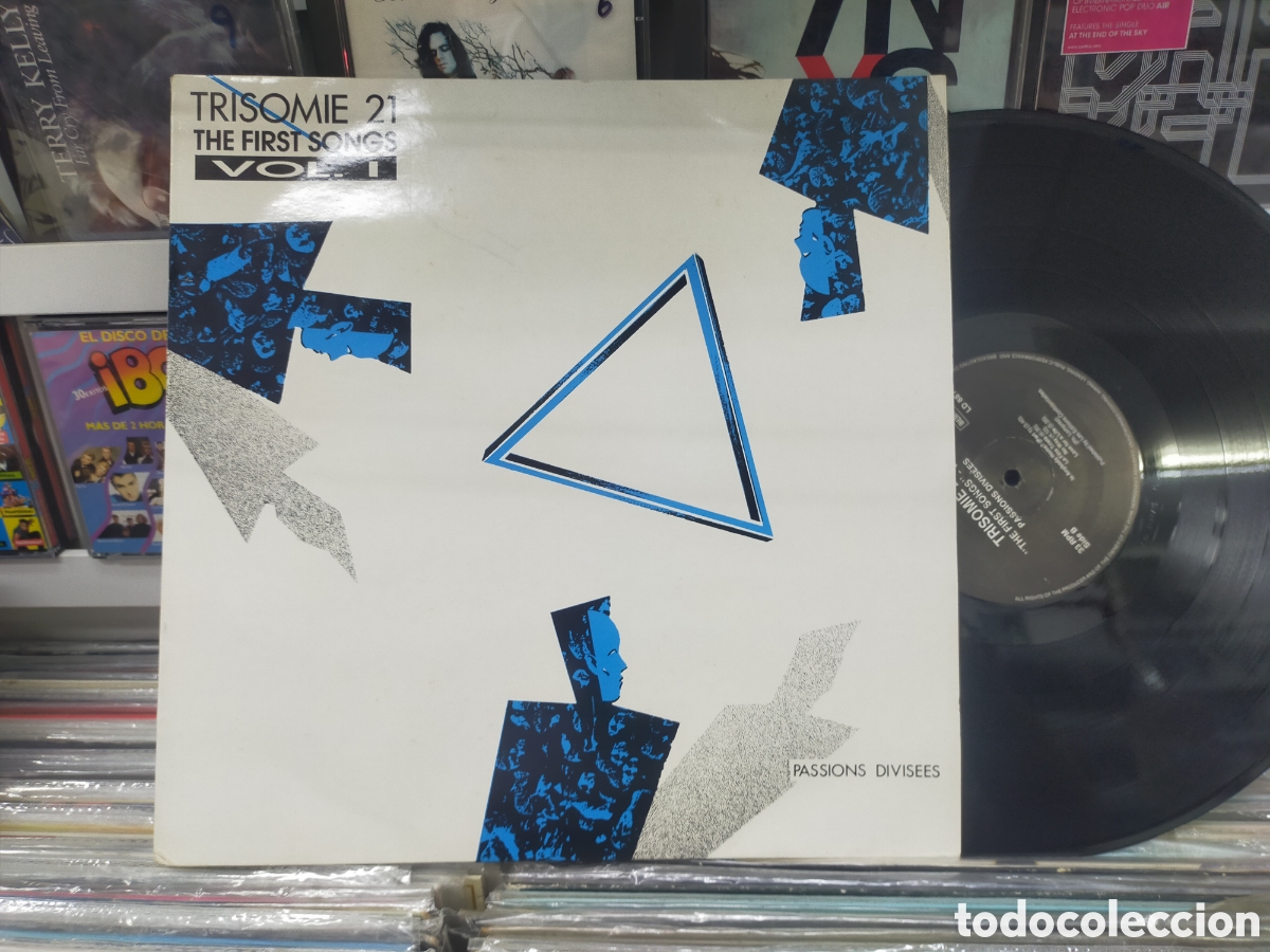 Discos de vinilo: Trisomie 21 LP the first songs vol.1 passions divisees B&eacute;lgica 1984