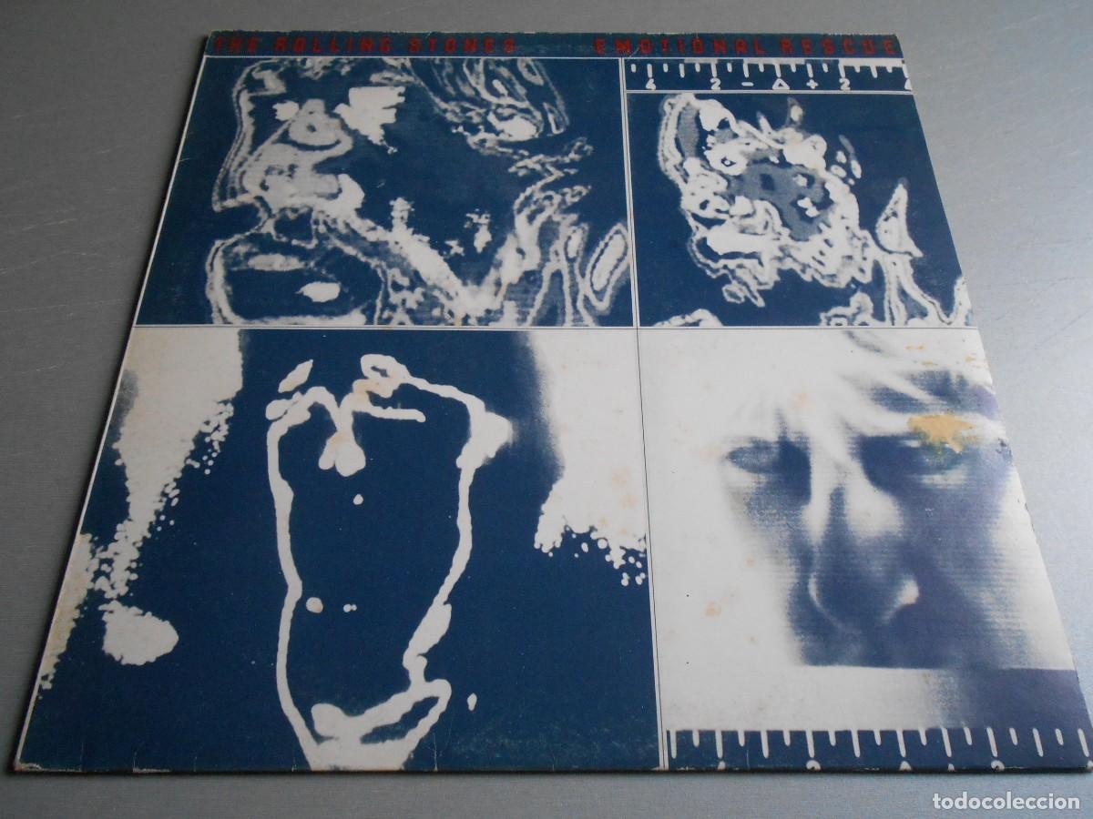 Discos de vinilo: ROLLING STONES, THE - EMOTIONAL RESCUE -, LP, DANCE + 9, A&Ntilde;O 1980, EMI-ODEON, C 068-063.774