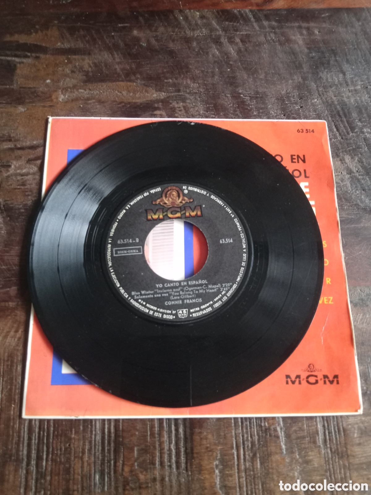 Discos de vinilo: Vinilo Single EP Connie Francis 1964 - Foto 5
