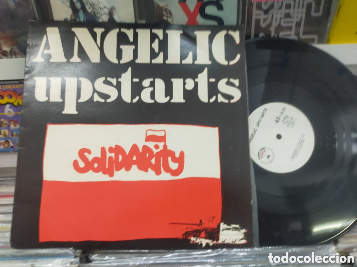 Discos de vinilo: Angelic upstarts solidarity Espa&ntilde;a 1985