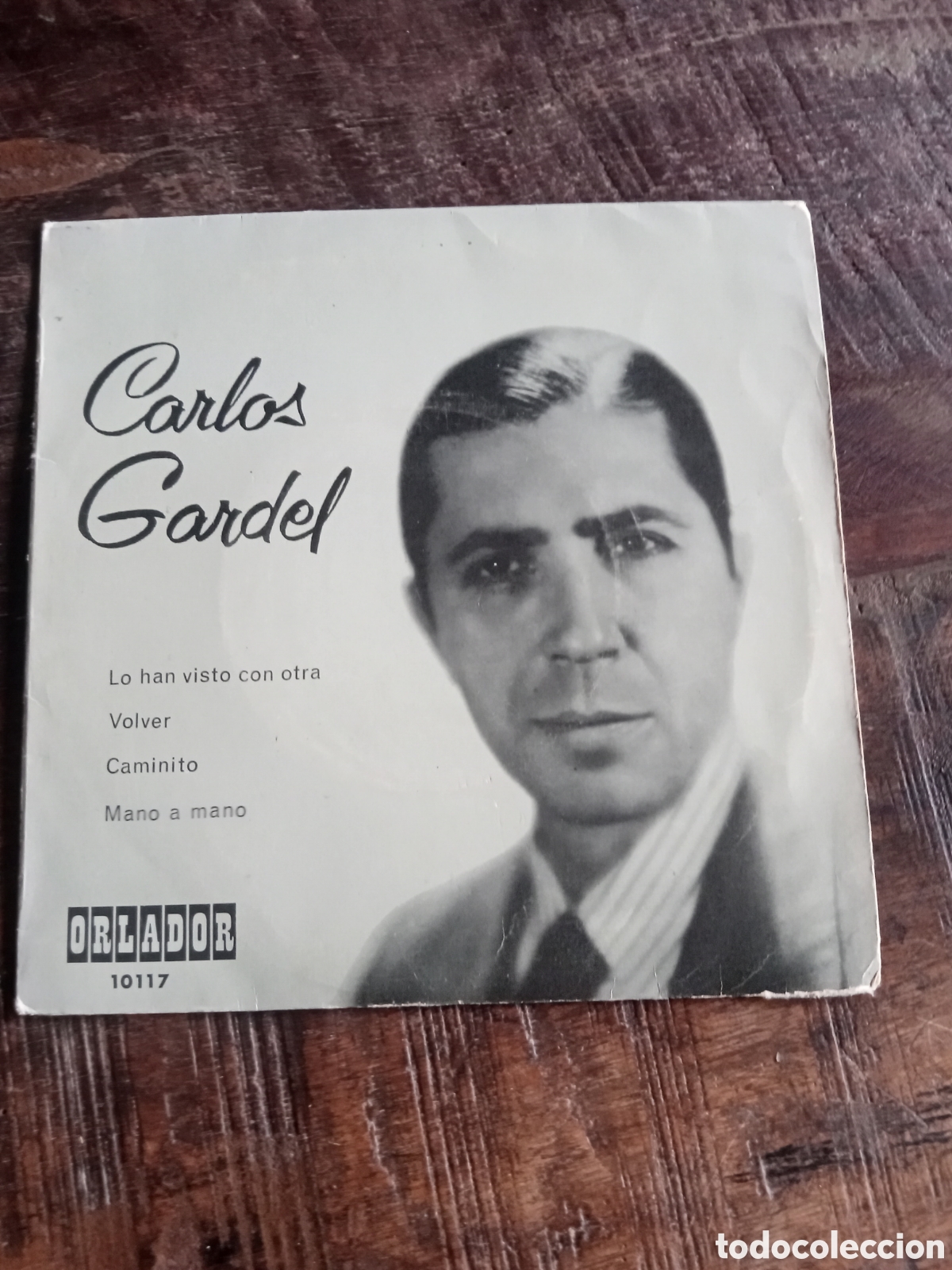 Discos de vinilo: Vinilo EP Single Carlos Gardel 1968